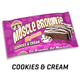 Muscle Brownie Cookies & Cream