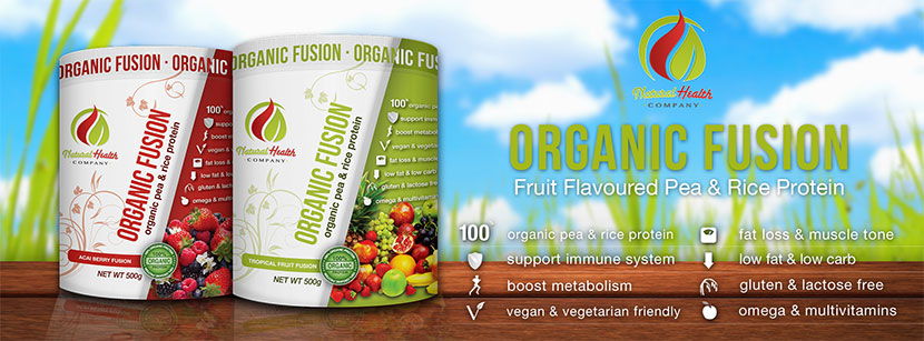 Organic Fusion Banner